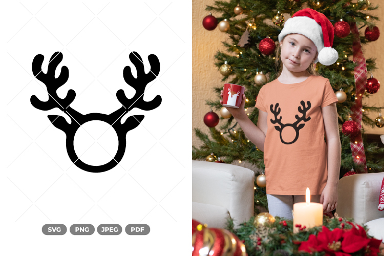 Christmas Ornament Holder SVG   Clipart