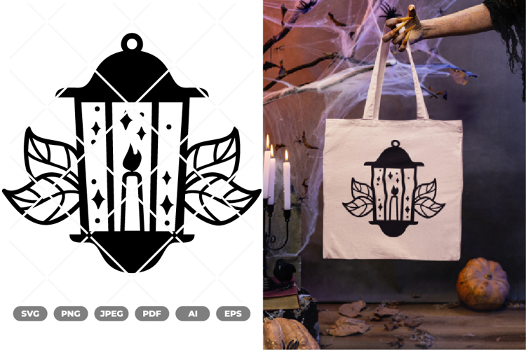 Celestial Lantern SVG & Clipart example image 1