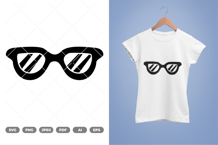 Eye Glasses SVG & Clipart