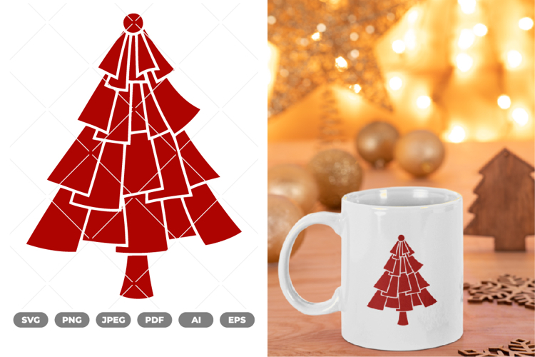 Christmas Tree SVG   Clipart