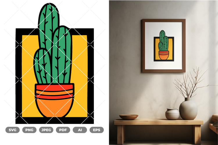 Cactus Flower Clipart Image 13