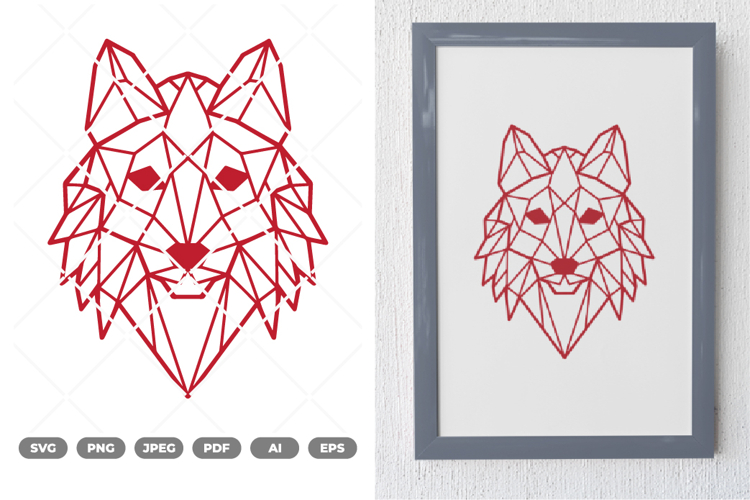 Wolf Head SVG & Clipart