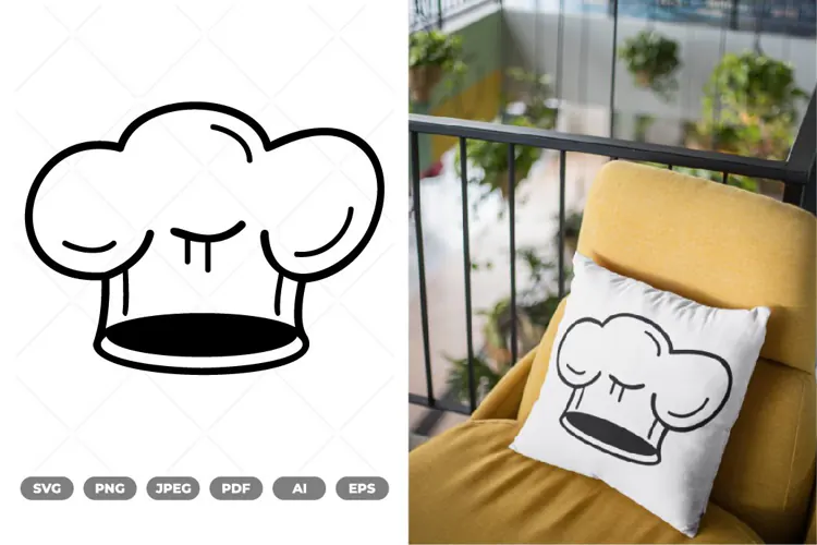 Chef Hat SVG & Clipart