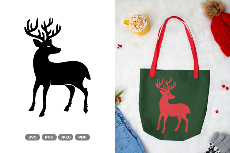Deer Silhouette Svg Image 5