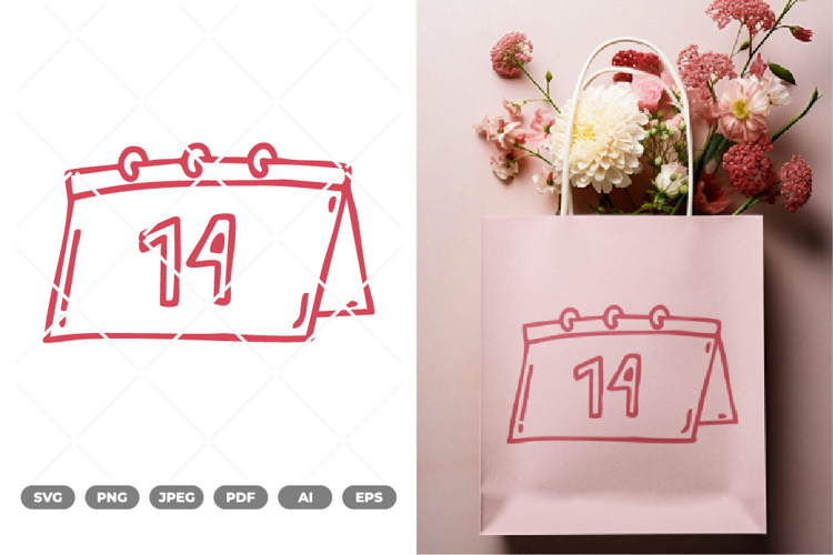 Valentine Day SVG & Clipart example image 1