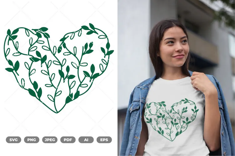 Tree Heart SVG & Clipart