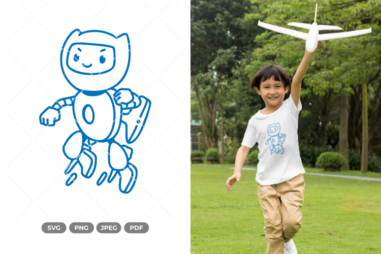 Robot Doodle Image 12