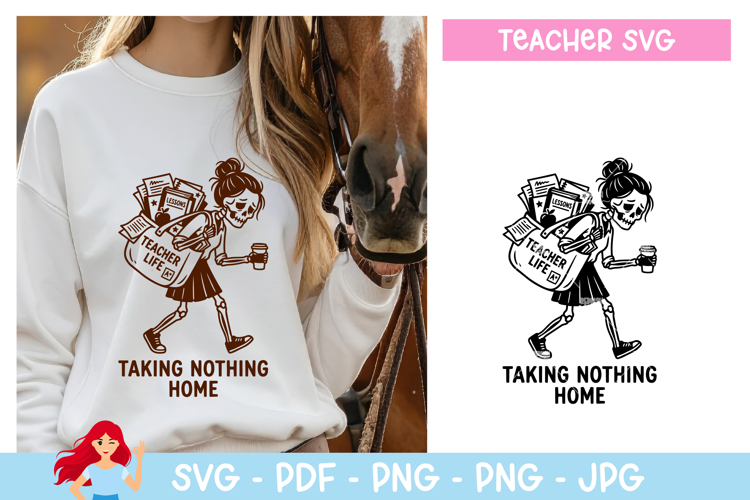 Teacher Life Svg Image 15