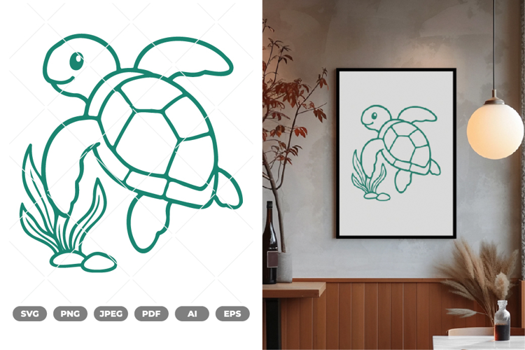 Sea Turtle SVG & Clipart