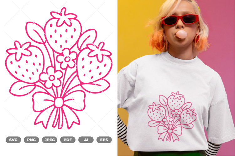 Strawberry Svg Image 4