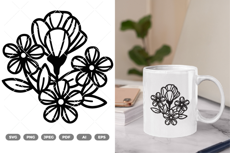 Flowers SVG & Clipart