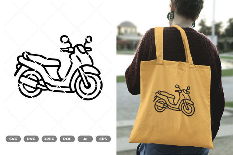 Motorcycle Illustration Image 16