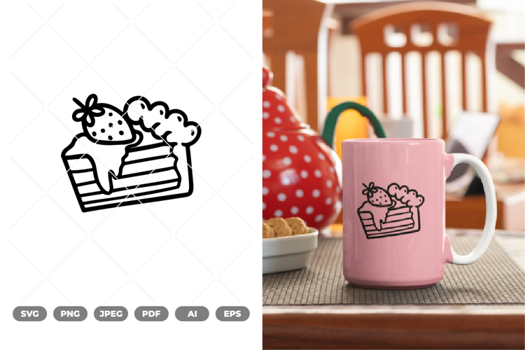 Simple Sweets Doodle SVG   Clipart