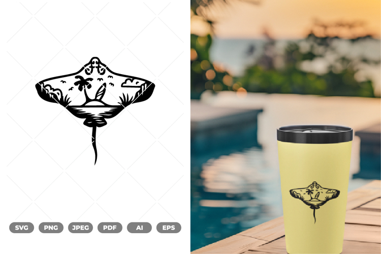 Manta Ray SVG & Clipart