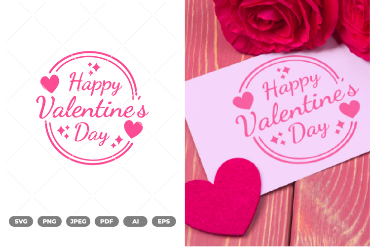 Happy Valentines Day SVG & Clipart