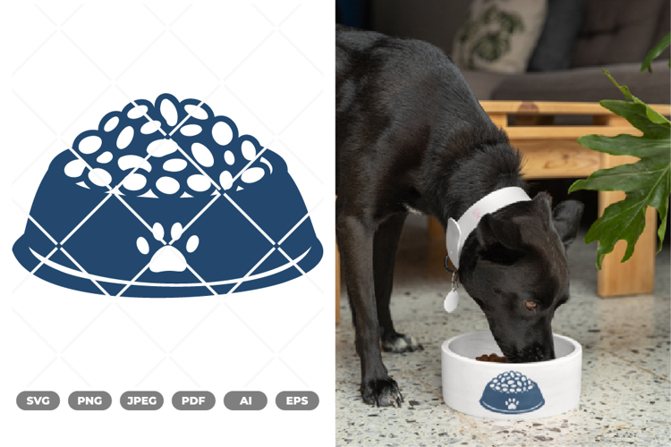 Pet Bowl SVG   CLipart