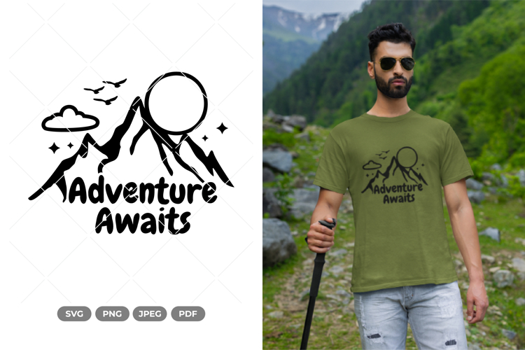 Adventure Awaits SVG & Clipart