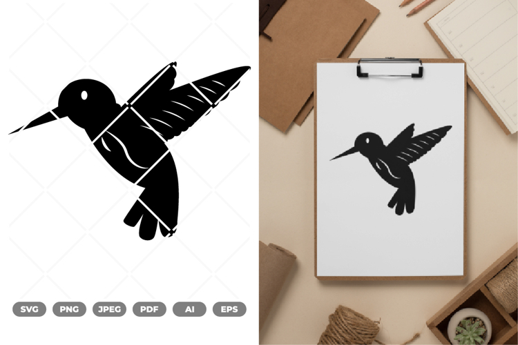 Hummingbird Illustration Image 20