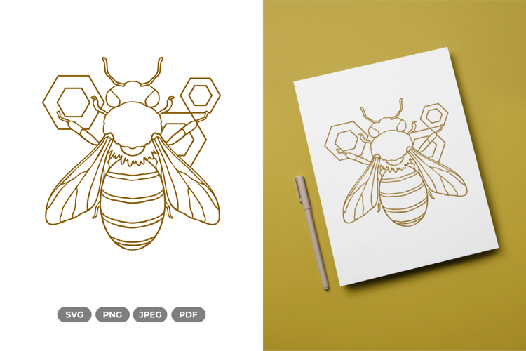 Bee Doodle Image 12