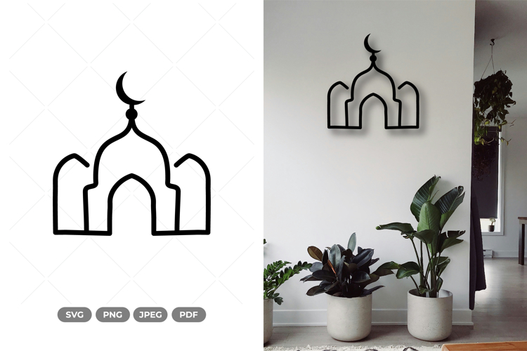 Mosque Logo SVG & Clipart