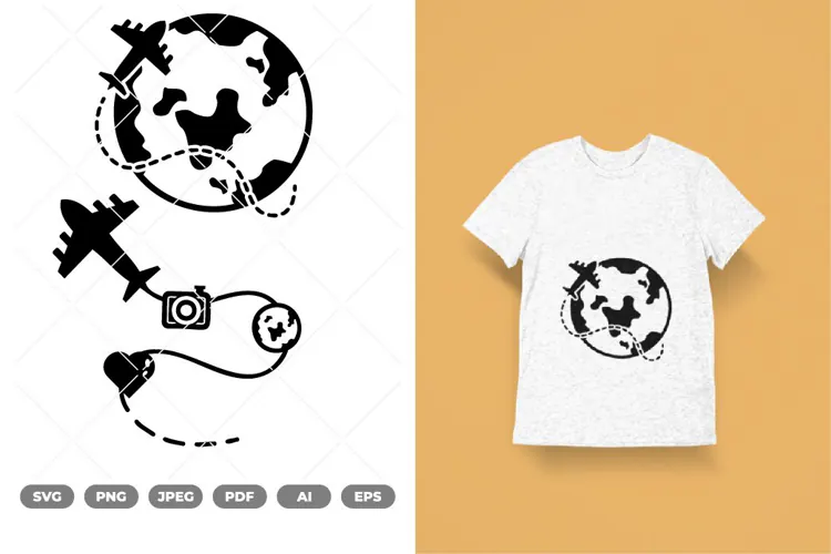 Traveling SVG & Clipart