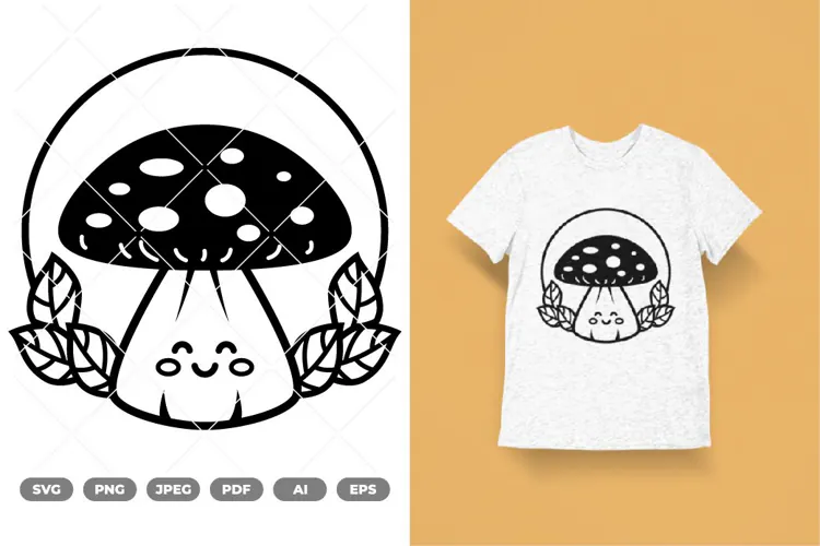 Mushroom SVG & Clipart