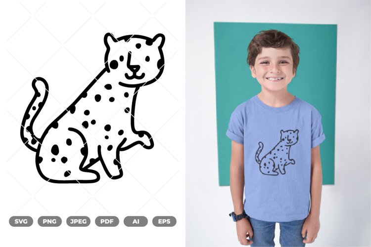 Safari Animal Doodle SVG & Clipart example image 1