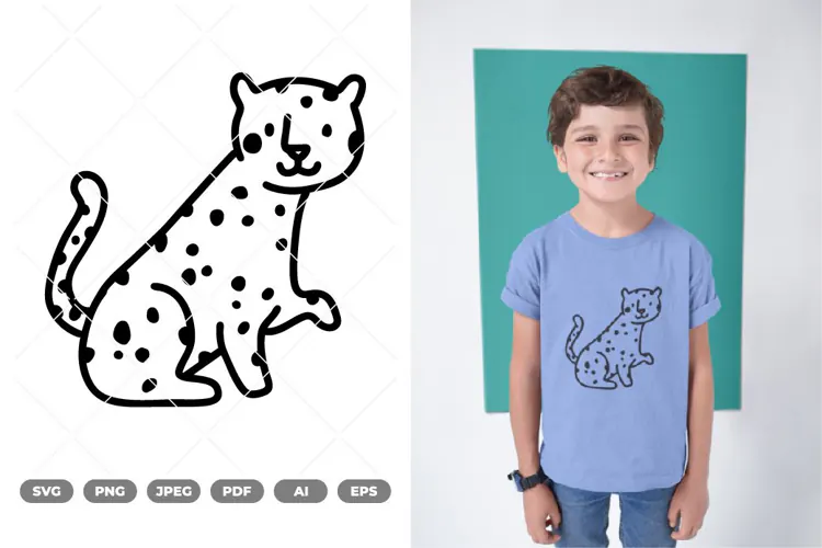 Safari Animal Doodle SVG & Clipart