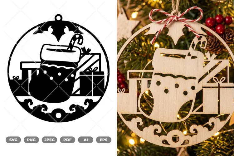 Christmas Bauble SVG & Clipart