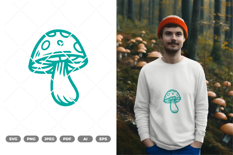 Mushroom SVG & Clipart