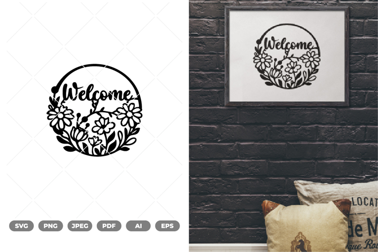 Floral Background Svg Image 22
