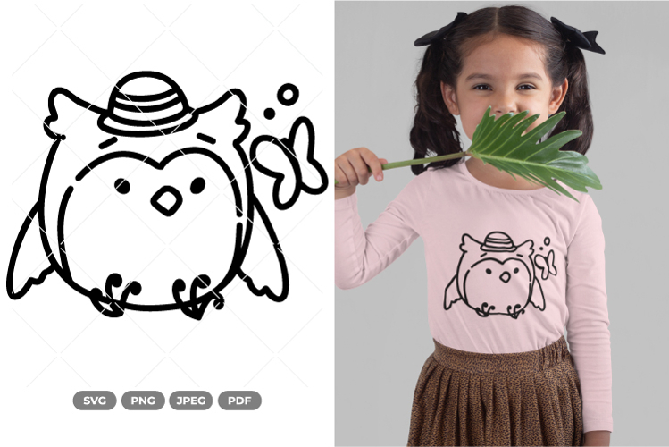 Cute Owl Svg Image 22
