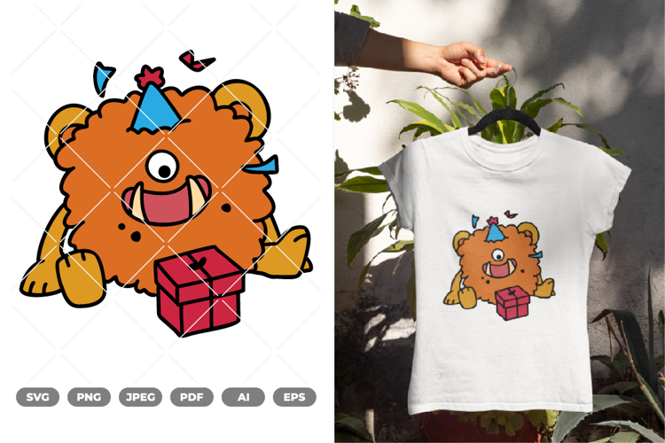 Monster Colored SVG & Clipart