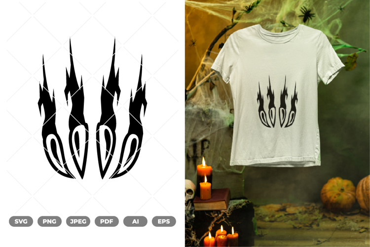 Monster Claw SVG   Clipart
