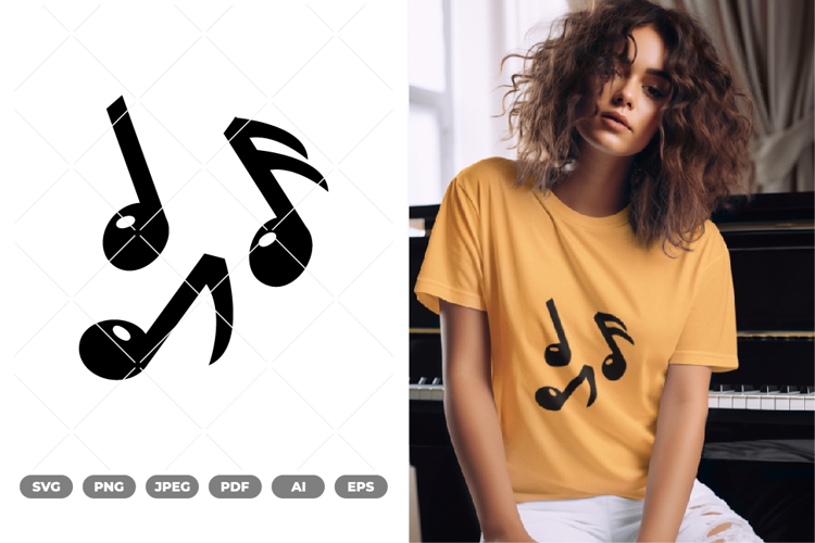 Music Notes SVG & Clipart