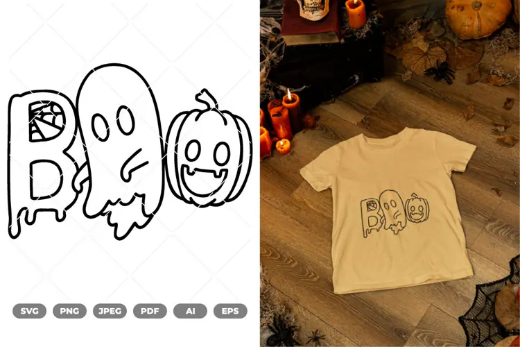 Boo SVG & Clipart