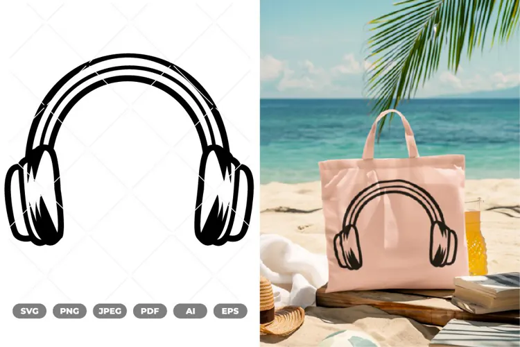 Headphones SVG & Clipart