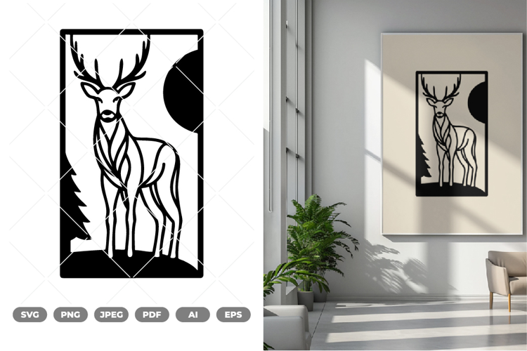 Deer SVG & Clipart