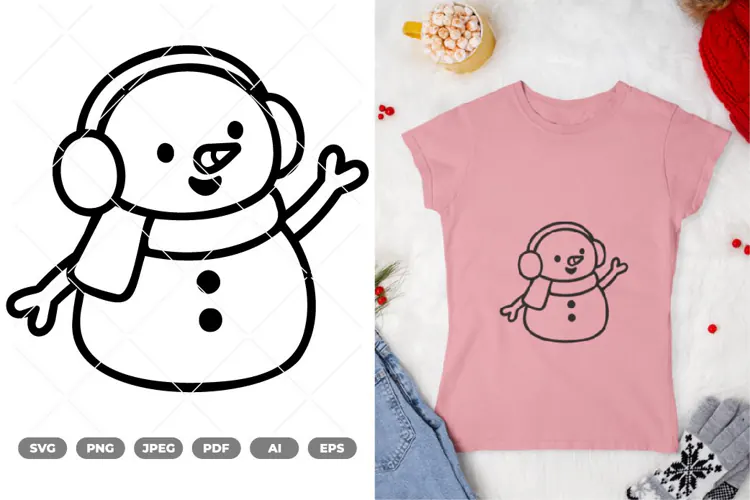 Snowman SVG & Clipart