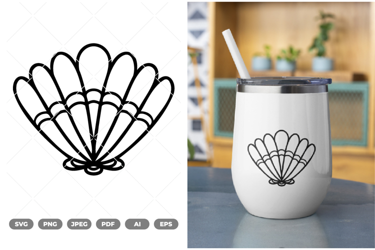 Seashell SVG   Clipart