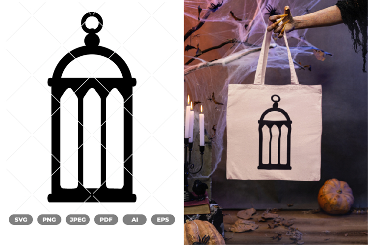 Lantern Silhouette SVG & Clipart