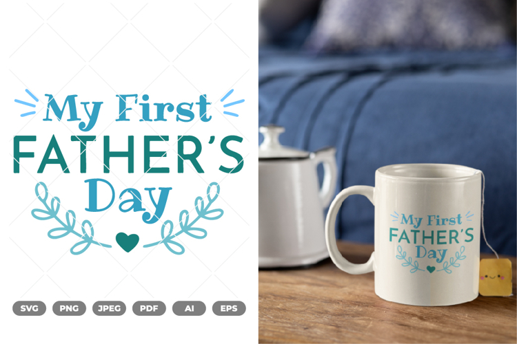 Father’s Day Quotes Colored SVG   Clipart
