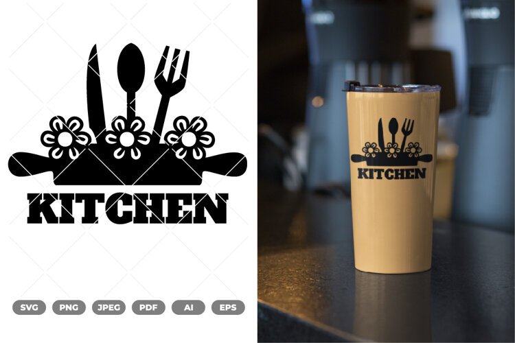 Kitchen SVG & Clipart example image 1