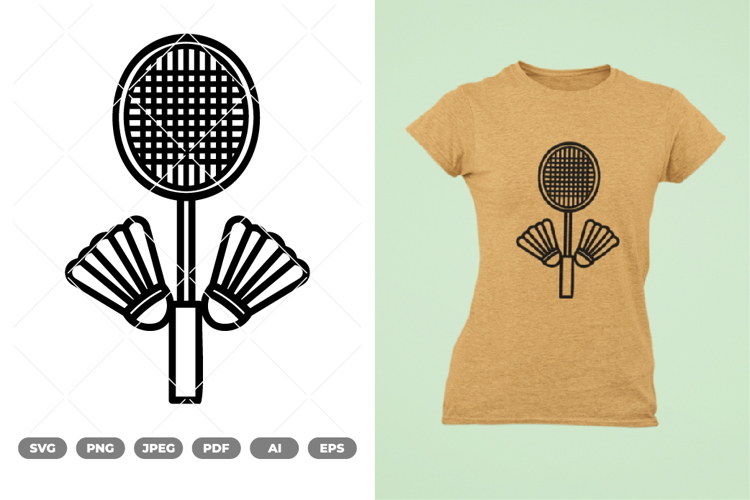Badminton SVG & Clipart