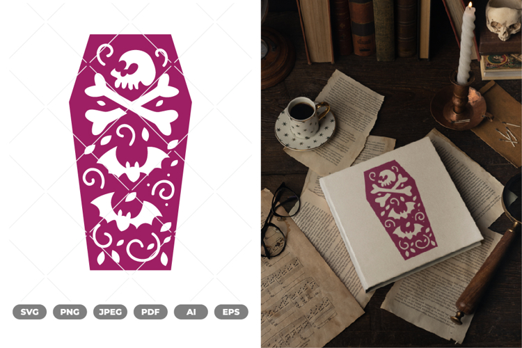 Coffin SVG SVG & Clipart