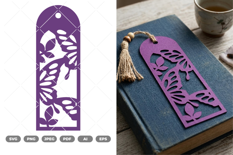 Butterfly Bookmark SVG & Clipart