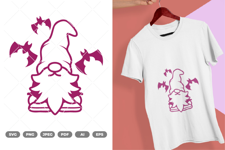 Halloween Gnomes SVG & Clipart