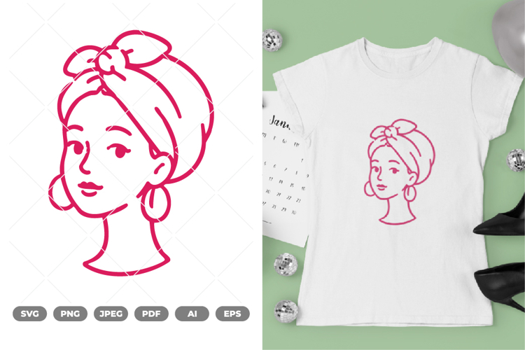Female Clipart Image 23
