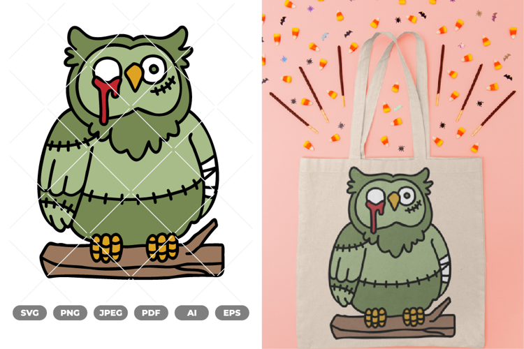 Zombie Animal Colored SVG & Clipart
