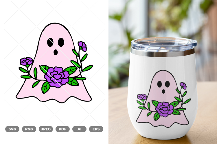 Ghost Colored SVG & Clipart